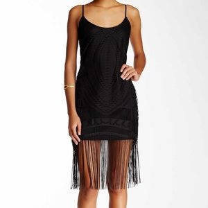 Black 1920’s inspired dress with tassels